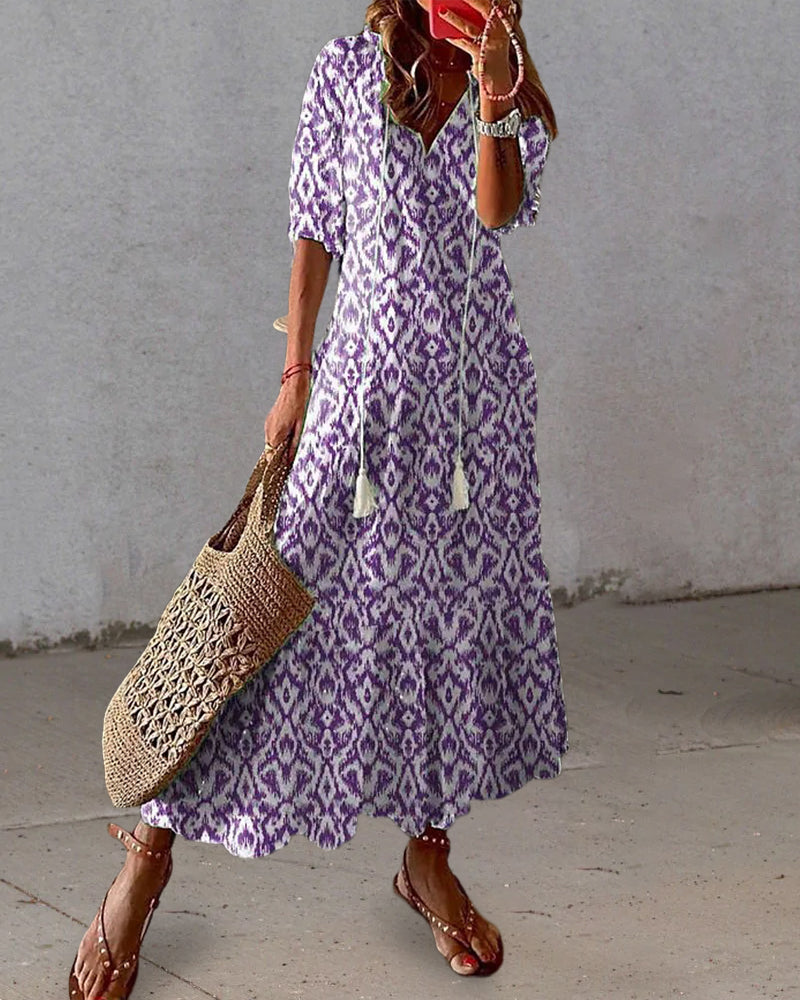 Blanche Robe Maxi Dámske – Bohémsky Šik, Ľahká Bavlna & Letný Ibiza Štýl