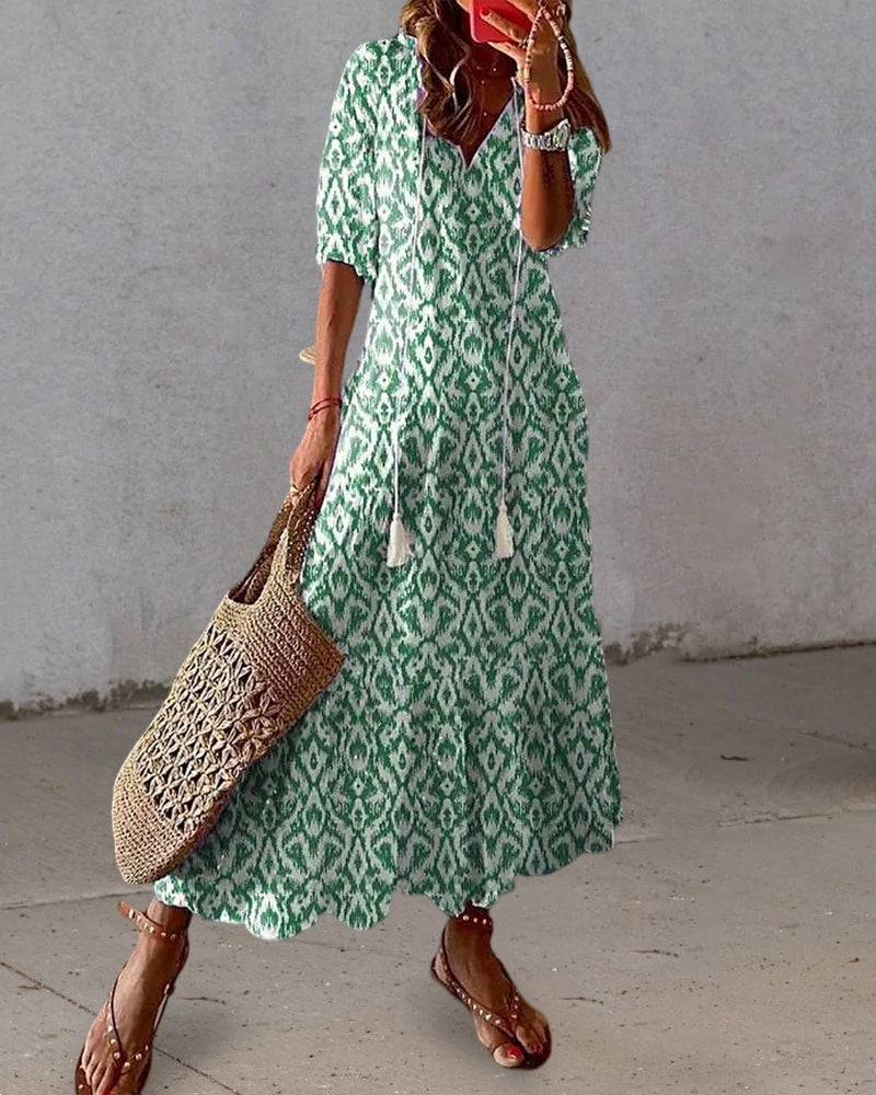 Blanche Robe Maxi Dámske – Bohémsky Šik, Ľahká Bavlna & Letný Ibiza Štýl