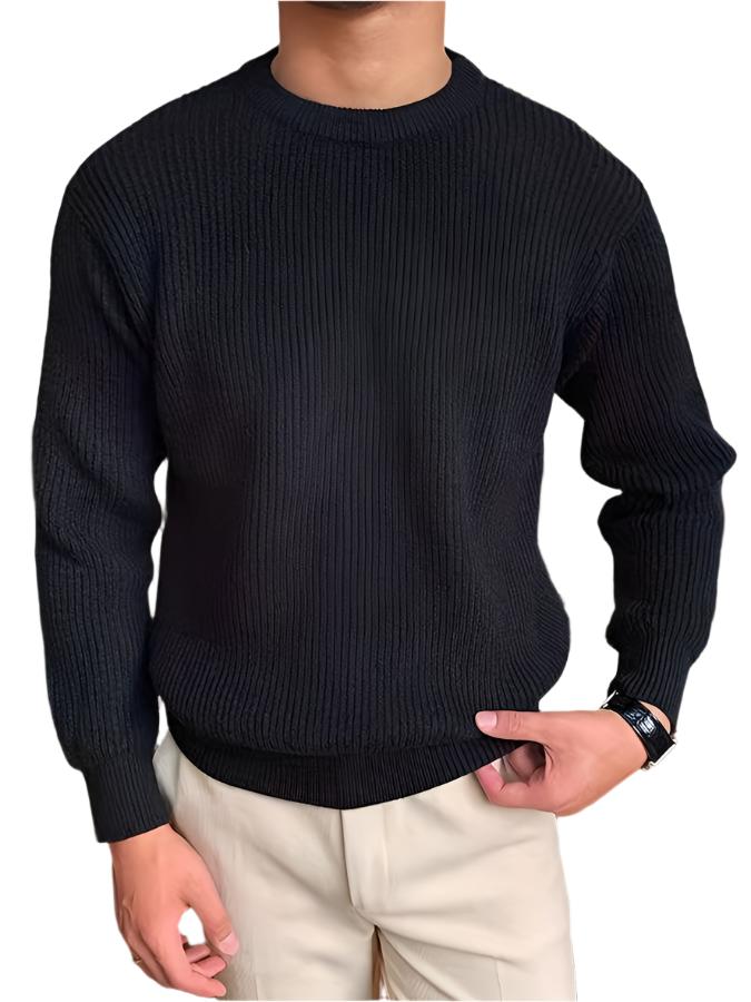 Ulmer Pull Homme – Pull Classique Léger & Confortable au Style Élégant pour Tous les Jours