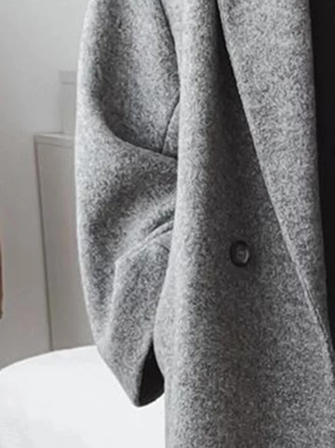 Celia női kabát – hosszú kevert gyapjúból, elegáns és modern oversize szabású