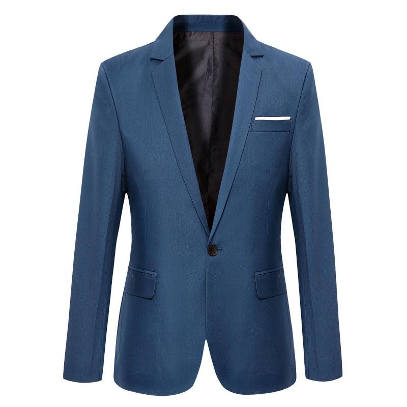 Harvey Blazer Homme – Elegant klassisk slim fit jakke med hakket revers & chic finish