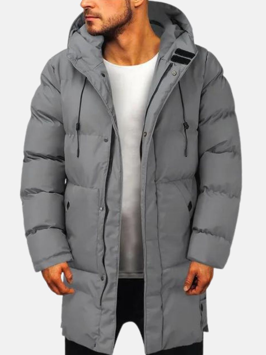 Parka męska Cassius – ocieplenie, wytrzymały nylon i nowoczesny styl