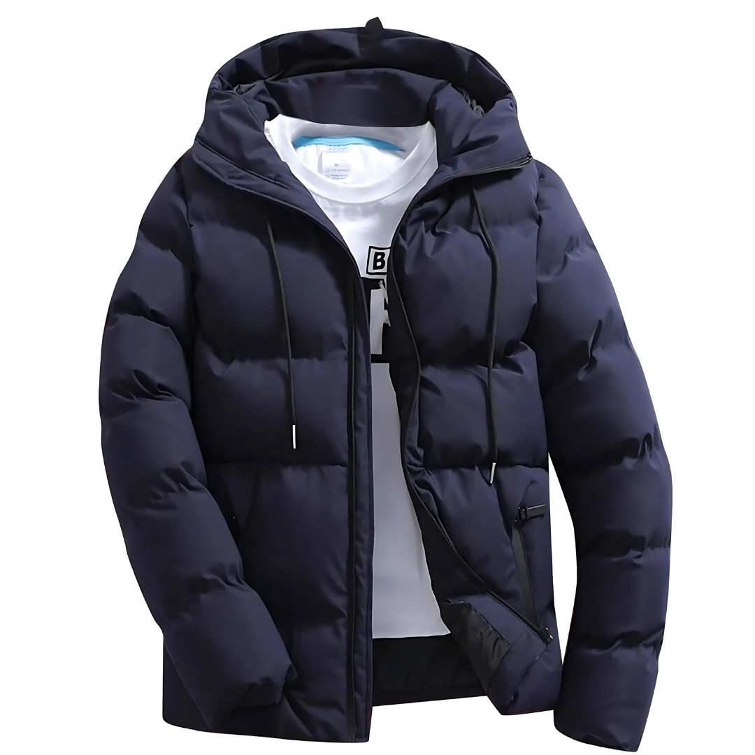 Marco Parka Homme – Manteau Hiver Imperméable avec Capuche Ajustable & Doublure Chaude