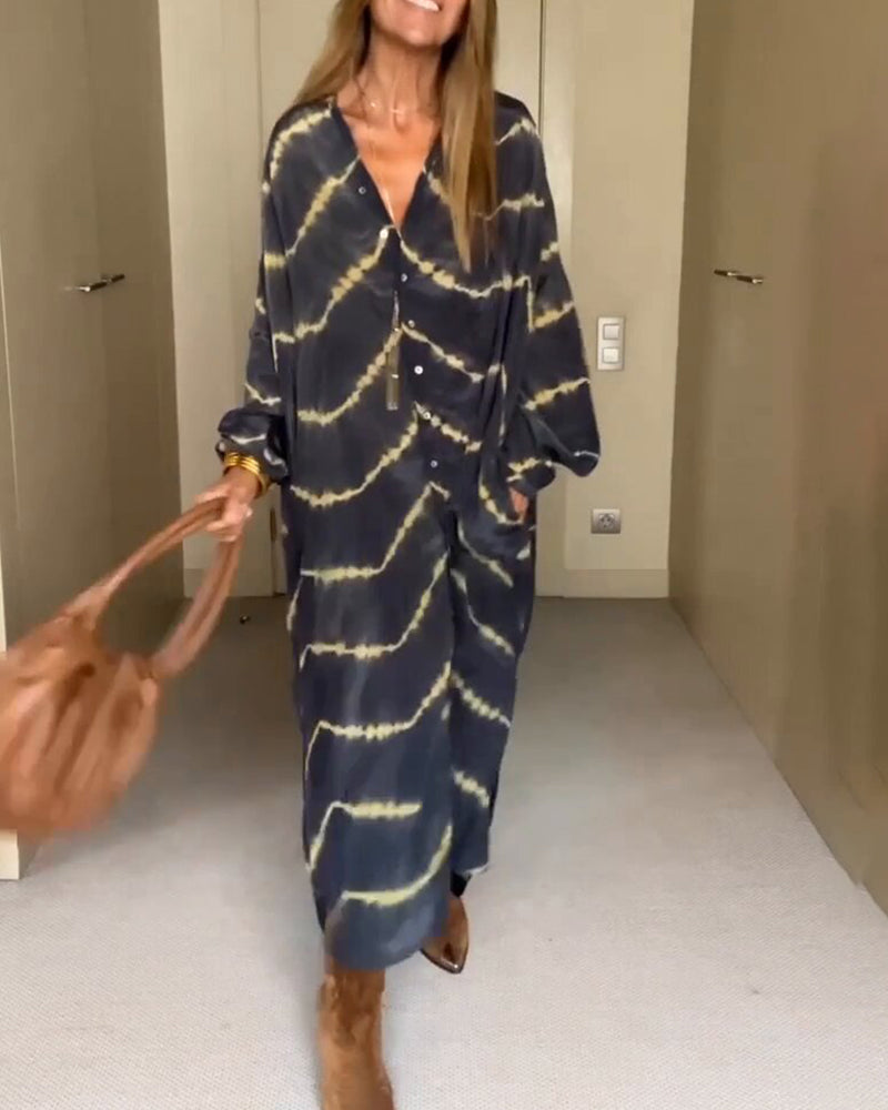 Manon Dámske Šaty – Ľahká a Priedušná Tkanina, Voľný Strih a Pochváliteľný Výstrih do V