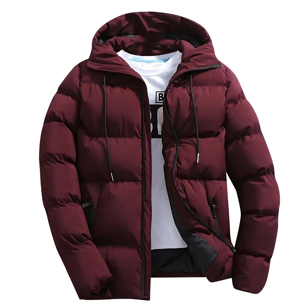 Marco Parka Heren – Waterdichte Winterjas met Verstelbare Capuchon & Warme Voering