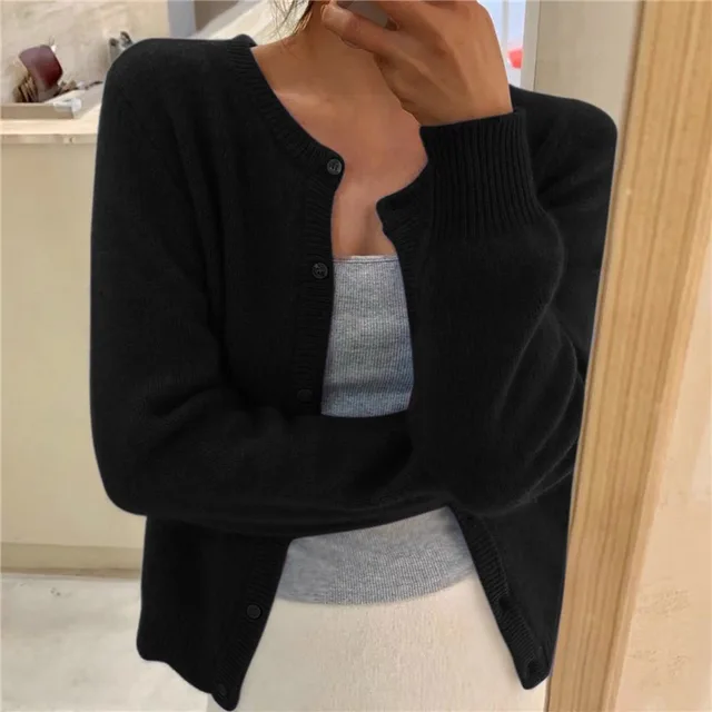 Sydney Cardigan Femme – Gilet i blød strik med løs pasform & tidløs elegance