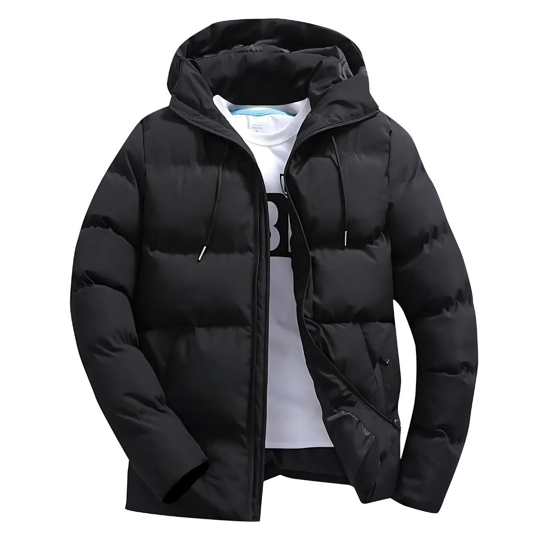 Marco Parka Heren – Waterdichte Winterjas met Verstelbare Capuchon & Warme Voering