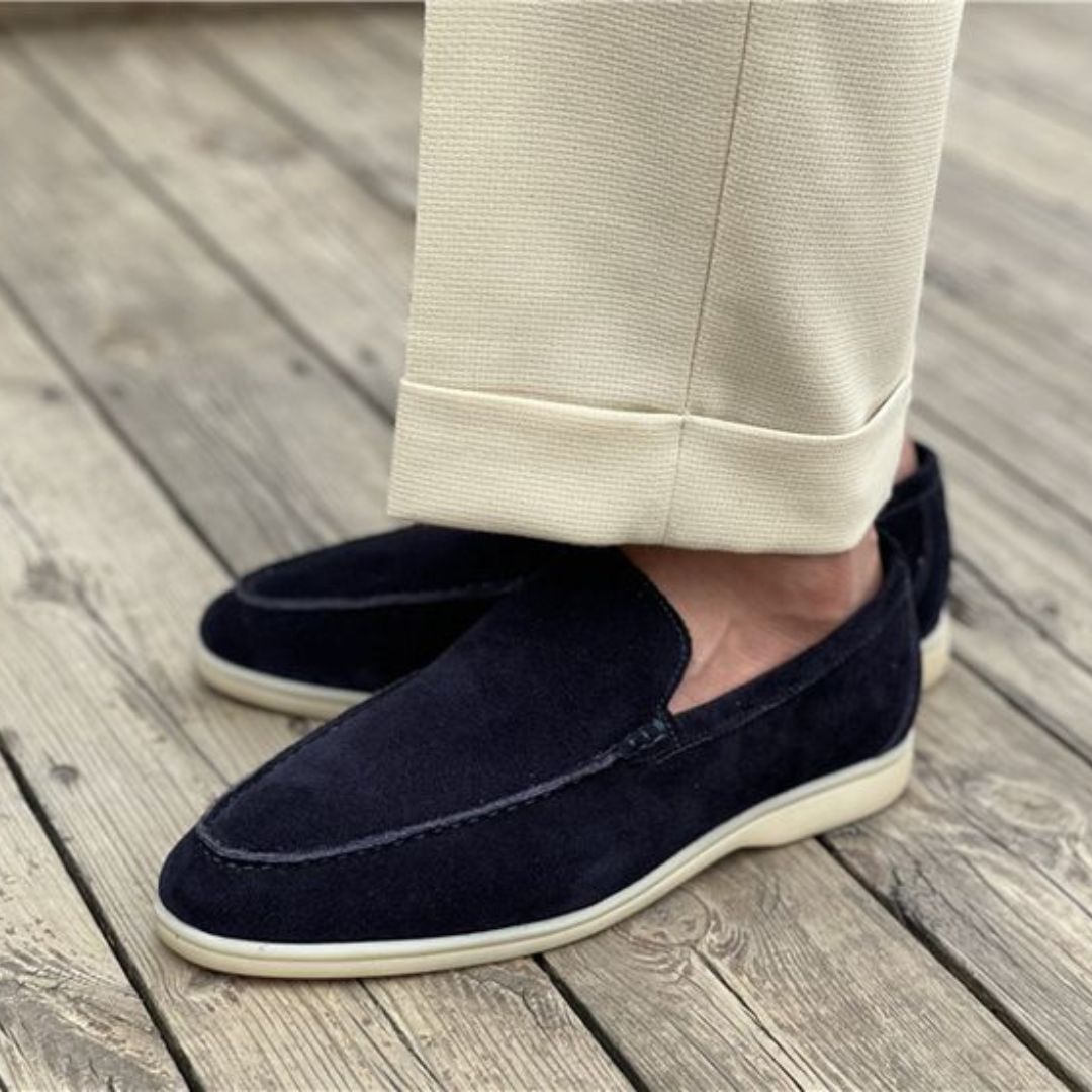 Edward mokasíny pánské – elegantní semišové boty s pohodlnou podrážkou a univerzálním stylem