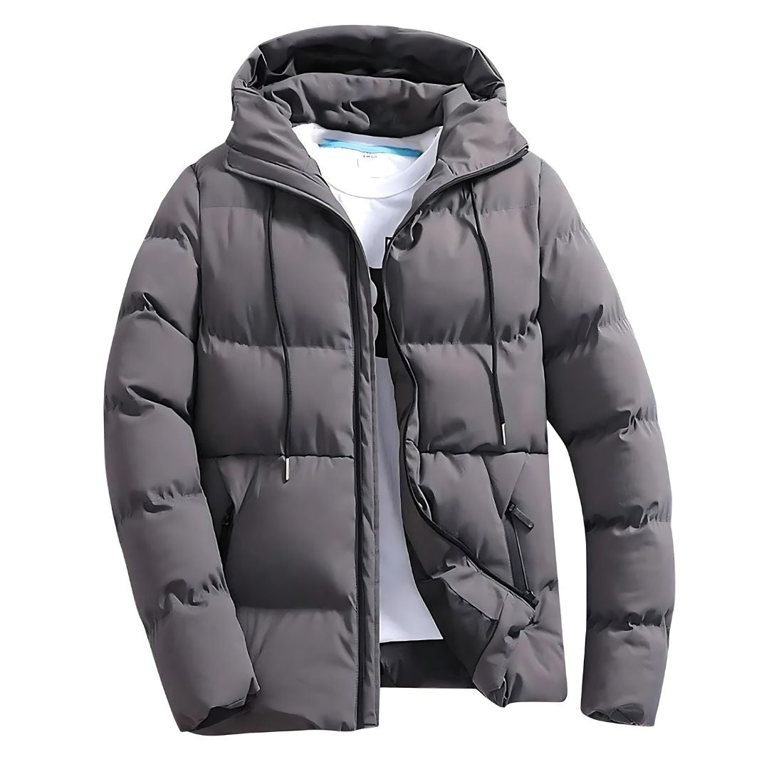 Marco Parka Heren – Waterdichte Winterjas met Verstelbare Capuchon & Warme Voering