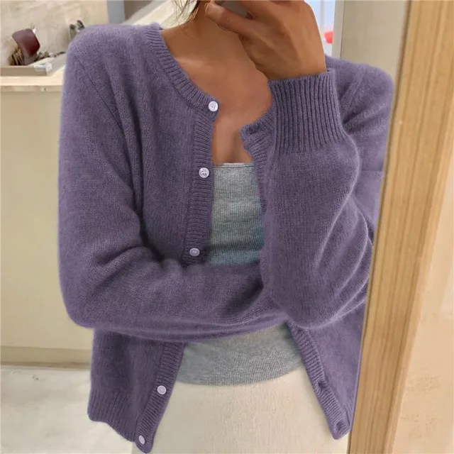 Sydney Cardigan Femme – Gilet i blød strik med løs pasform & tidløs elegance