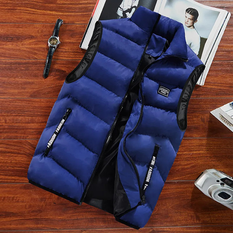 Clarence Gewatteerd Heren Gilet – Mouwloos, Thermische Isolatie & Ritssluiting