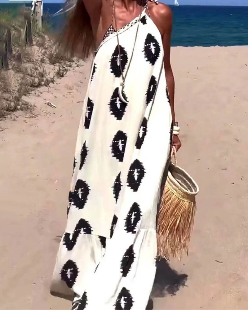 Robe Longa Sienna para Mulher – Corte Assimétrico Elegante & Tecido Leve Ideal para o Verão