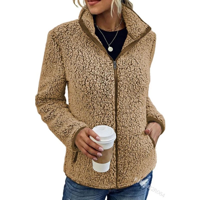 Yuna Veste Femme – weiche & warme Fleecejacke im lässigen und eleganten Stil
