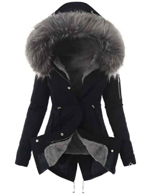 Polly Manteau Femme – Manteau d’Hiver Élégant & Chaud avec Isolation Thermique Premium