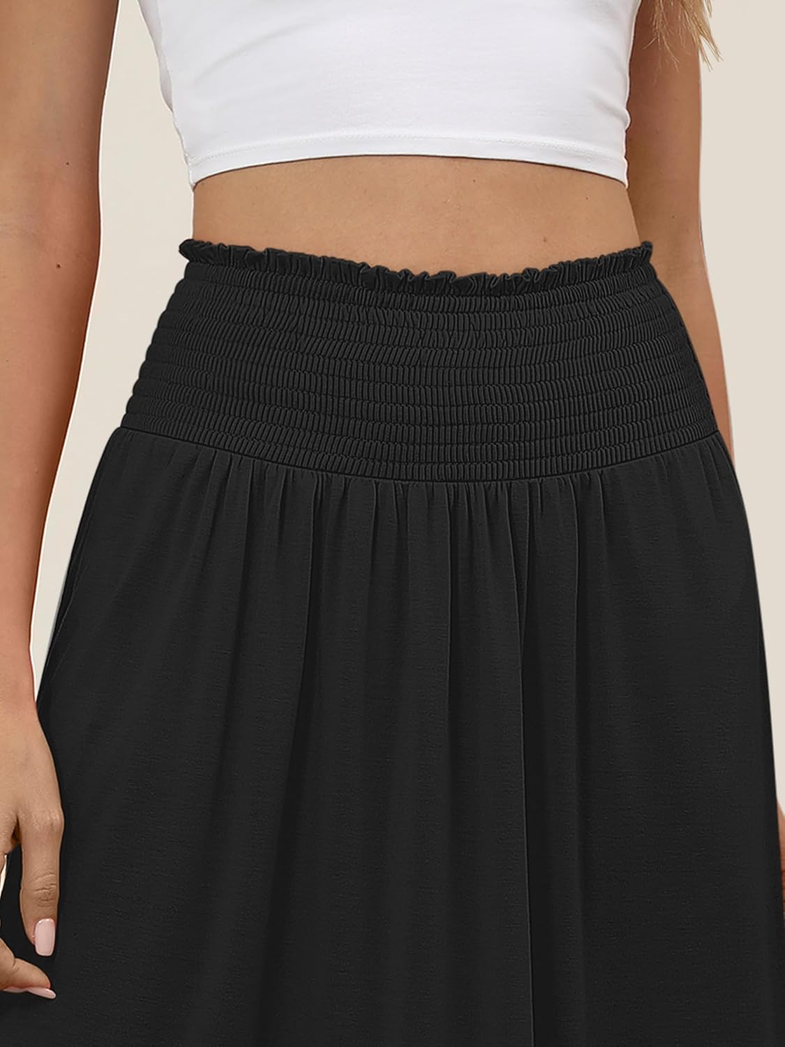 Lulu Gonna Lunga Donna – Gonna Maxi Bohemien Floreale, Vita Alta e Fluida