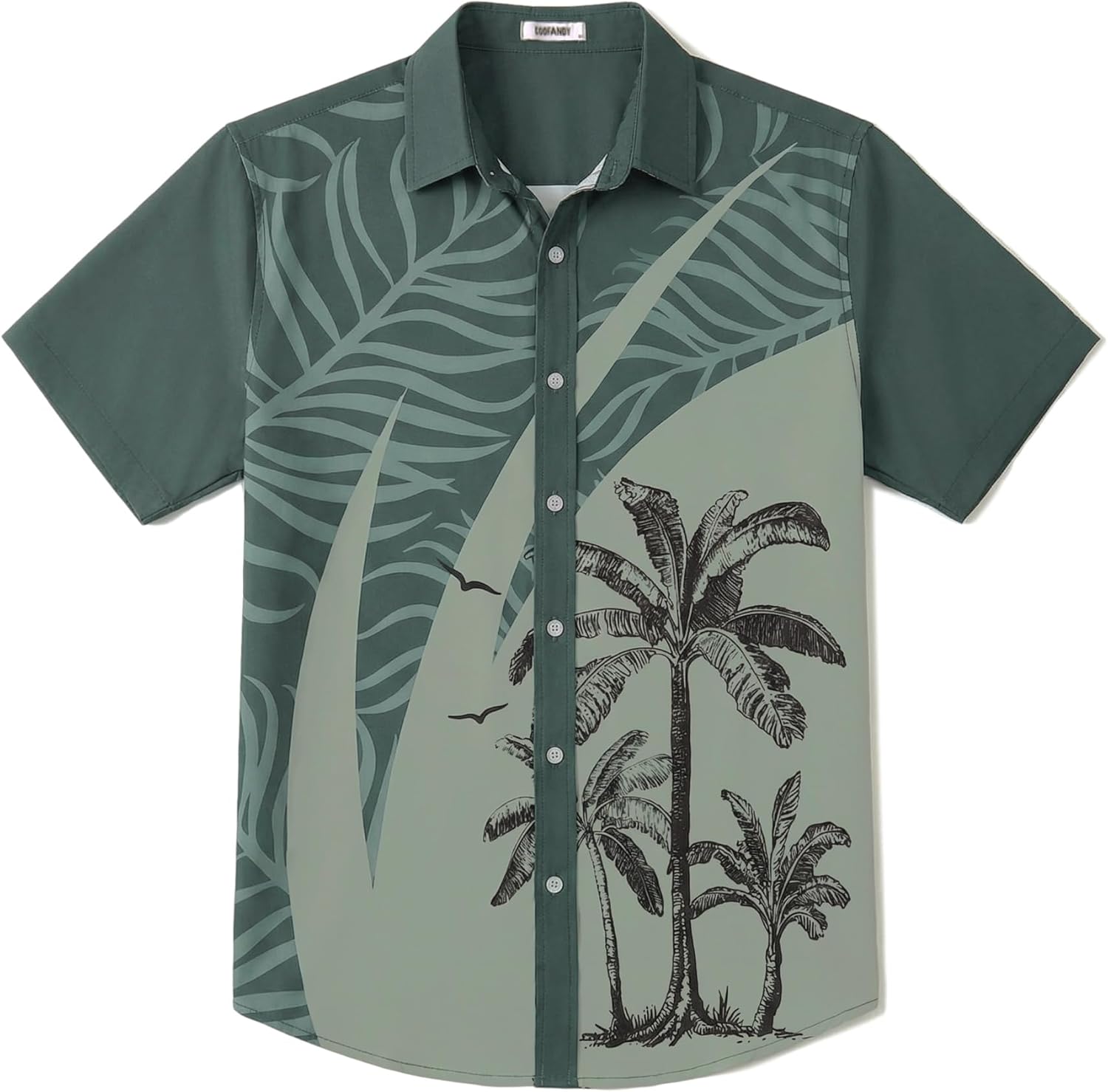 Camisa hawaiana para hombre Carlos – Camisa tropical de verano, ligera y de secado rápido