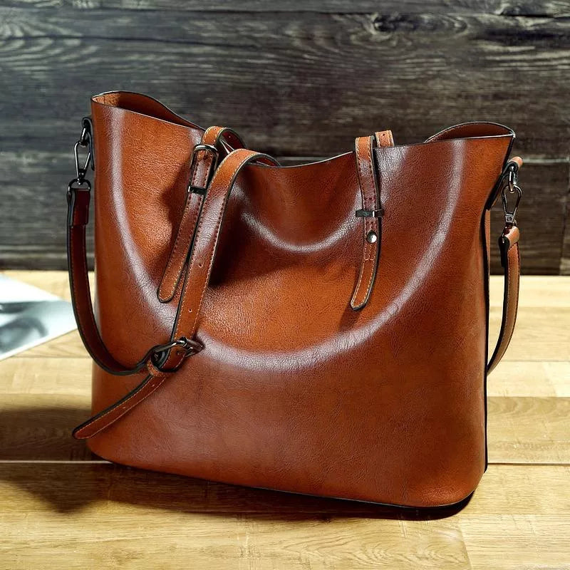 Torebka damska Nicole – elegancka i trwała torba na ramię z prawdziwej skóry w stylu vintage