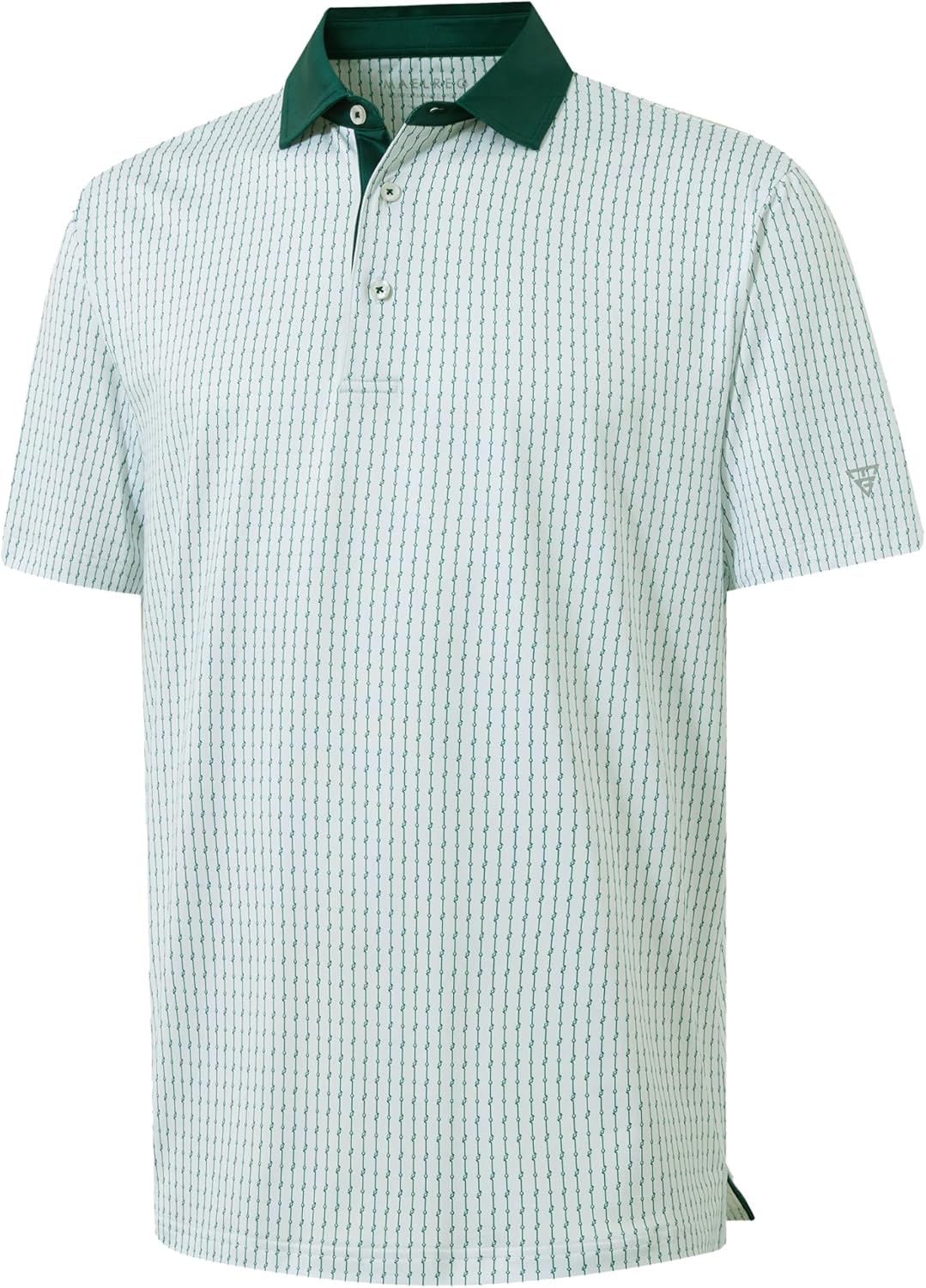 Victor Polo Herren – Bedrucktes Golf-Polo, Atmungsaktiv, UPF30+ & Schnell trocknend