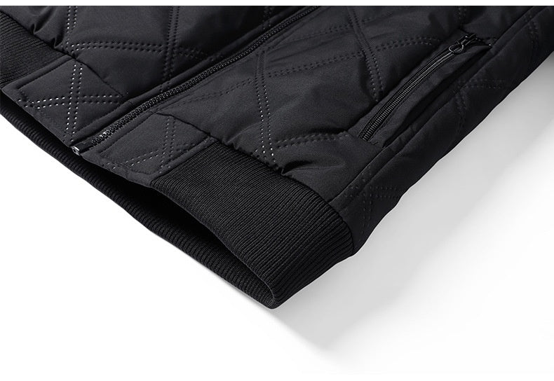 Dane Veste Matelassée para Hombre – Doublure douce avec fermeture zippée et poches pratiques