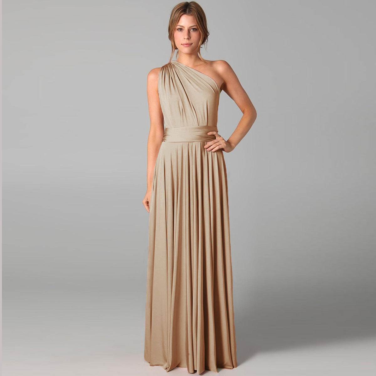 Madison Robe Femme – dehnbares Spitzenkleid aus Polyester mit Schnürung & sommerlichem Schnitt