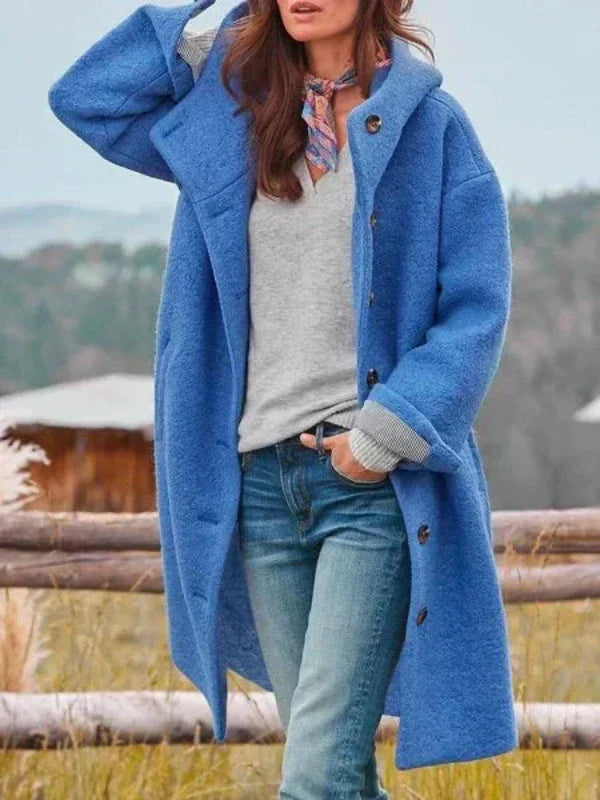 Mabel Casaco Feminino Elegante – Quente, Confortável e Versátil para o Inverno