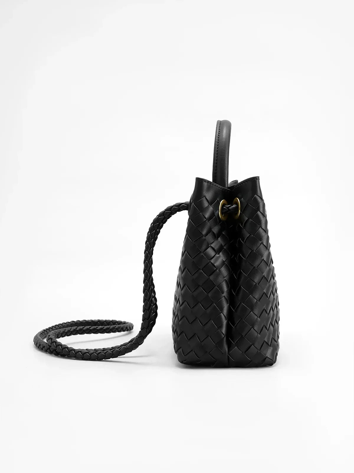 Joline Sac Femme Țesut Manual – Geantă Elegantă din Ratan cu Curea Reglabilă