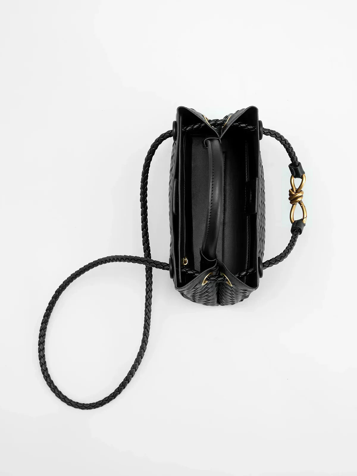 Joline Sac Femme Țesut Manual – Geantă Elegantă din Ratan cu Curea Reglabilă