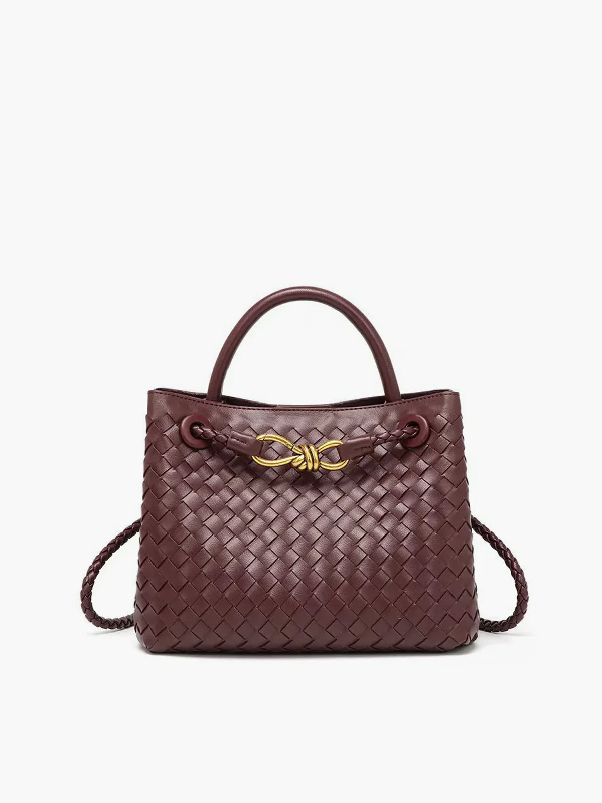 Joline Sac Femme Țesut Manual – Geantă Elegantă din Ratan cu Curea Reglabilă