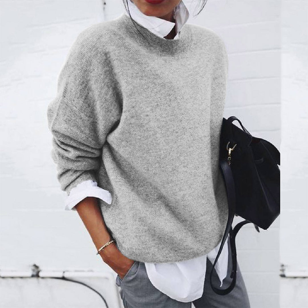 Ella Pull Femme – weicher Sweatshirt mit langen Ärmeln & lässigem Schnitt für kalte Tage