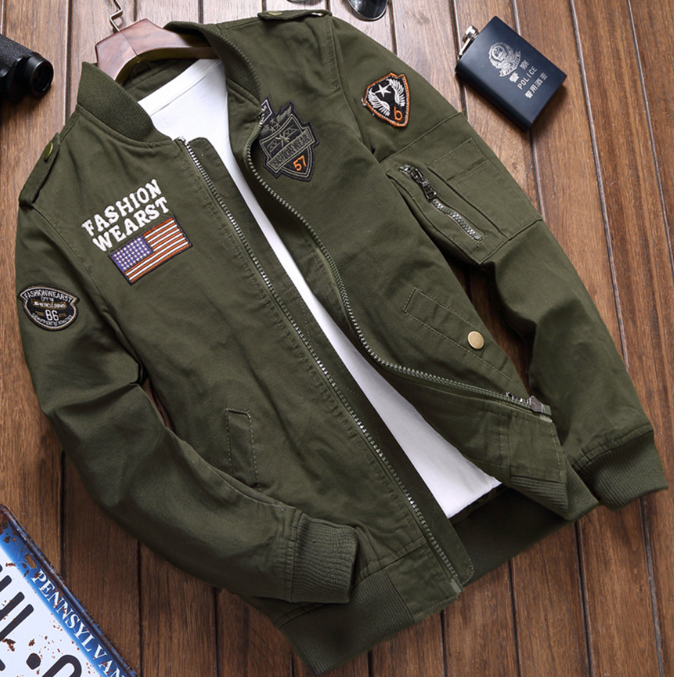 Damiano Men's Military Jacket – Elegant, Modern & Versatile
