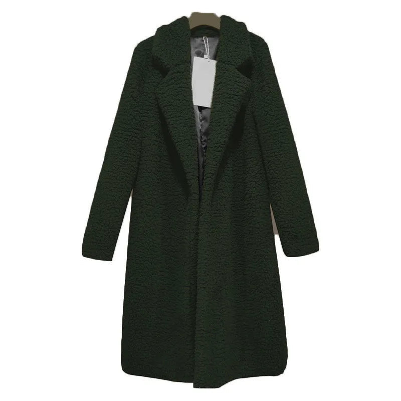 Elara Manteau Long Femme – Volný pohodlný střih & zimní ochrana