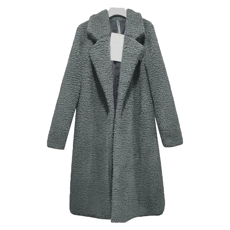 Elara Manteau Long Femme – Volný pohodlný střih & zimní ochrana