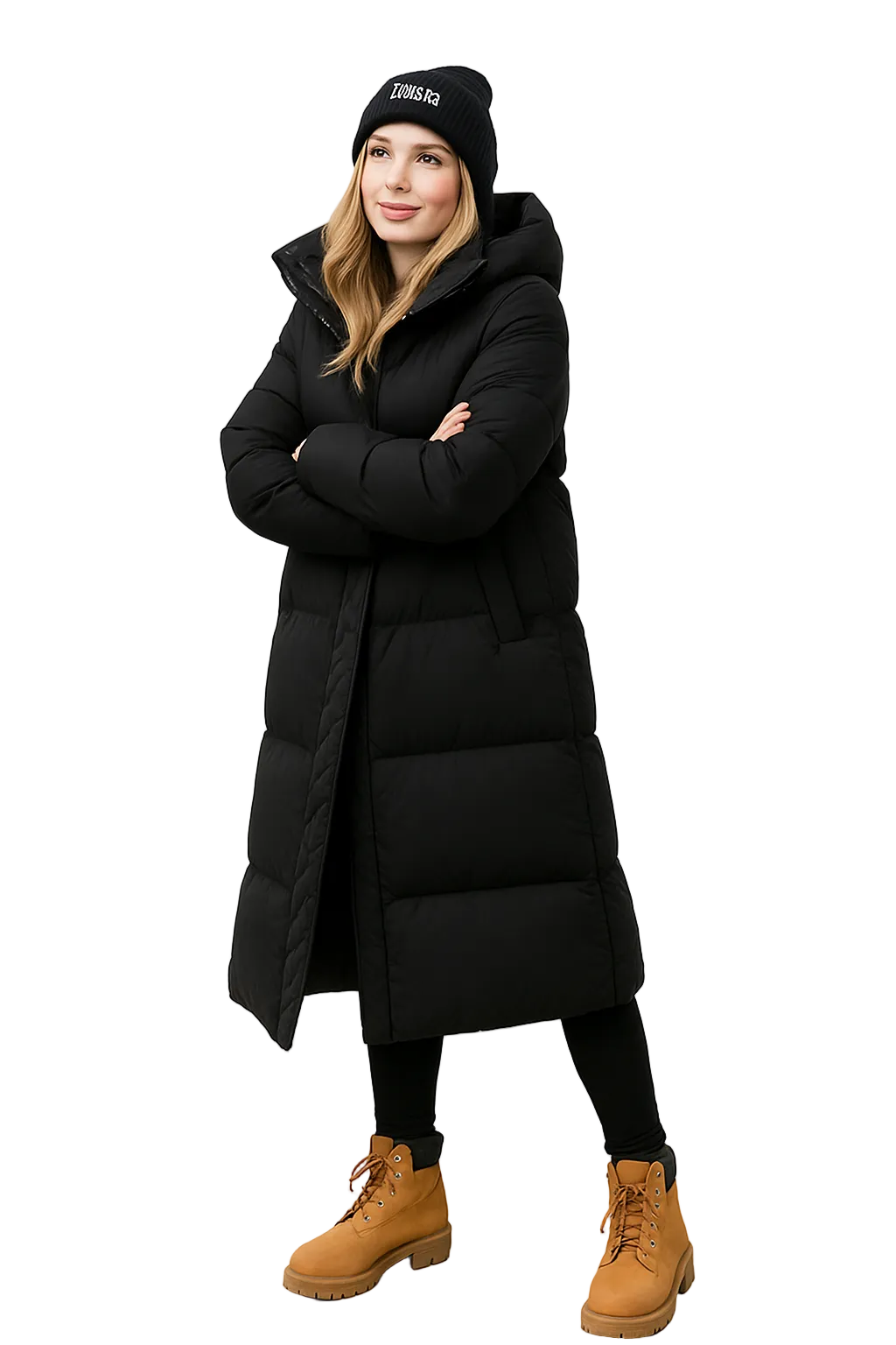 Laura Doudoune Dlhá Dámska Oversize – Teplý a Pohodlný Zimný Puffer Kabát