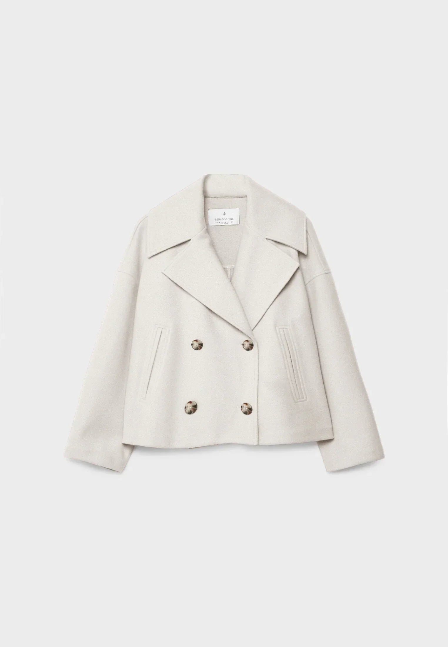 Olivia Femme Manteau – Chic kurzer Mantel mit eleganten Knöpfen & modernem Stil