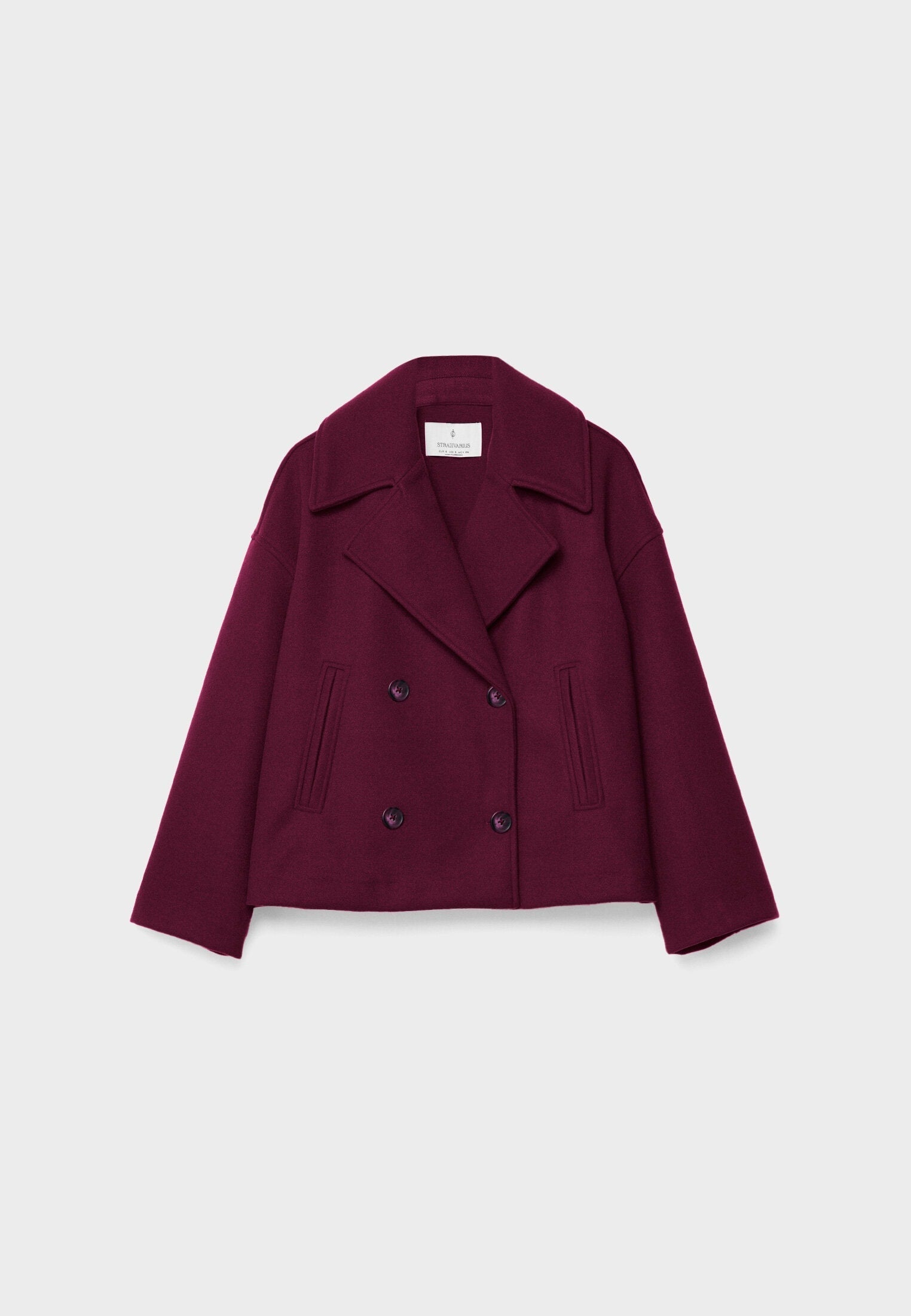 Olivia Femme Manteau – Chic kurzer Mantel mit eleganten Knöpfen & modernem Stil