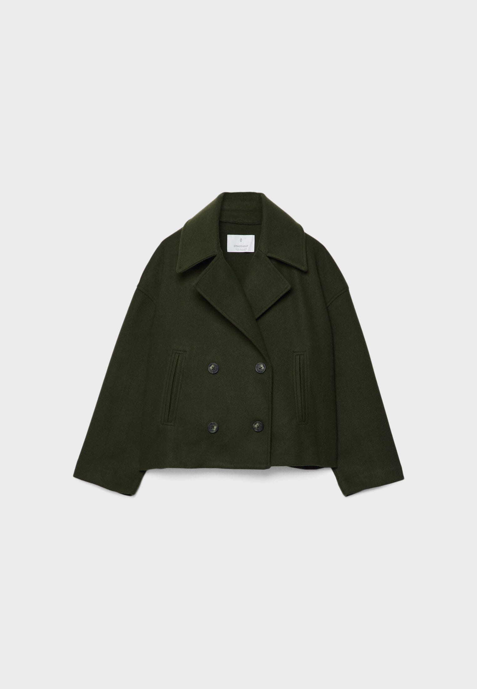 Olivia Femme Manteau – Chic kurzer Mantel mit eleganten Knöpfen & modernem Stil