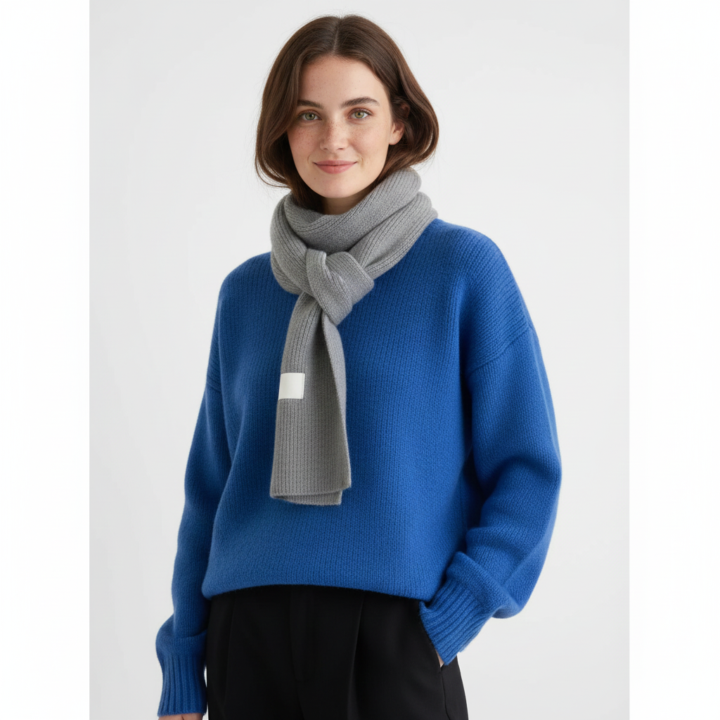 Emgie Pull Damski Oversize – Bardzo Miękka Dzianina, Luźny Krój i Elegancki Styl