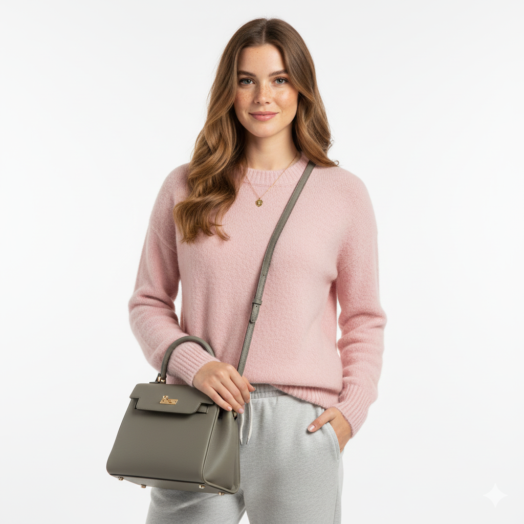 Emgie Pull Damski Oversize – Bardzo Miękka Dzianina, Luźny Krój i Elegancki Styl