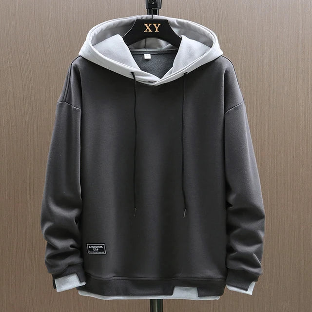 Frank Sweat à capuche premium pour homme – Lässiger und weicher Schnitt mit verstellbarer Kapuze & Kängurutasche
