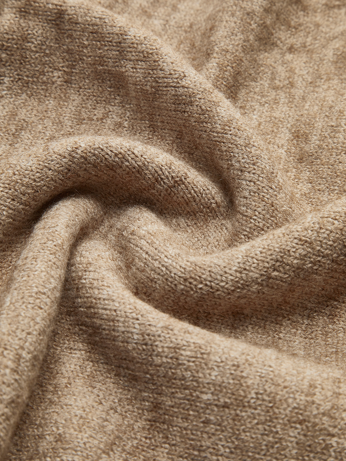Amy Ensemble Loungewear Woman in Knit – Soft Outfit with Turtleneck & Loose Pants