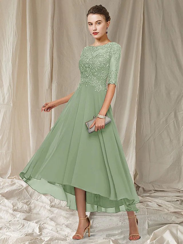 Robe de Soirée Femme Havana – Élégante Robe Longue en Dentelle avec Coupe Flatteuse pour les Occasions Festives
