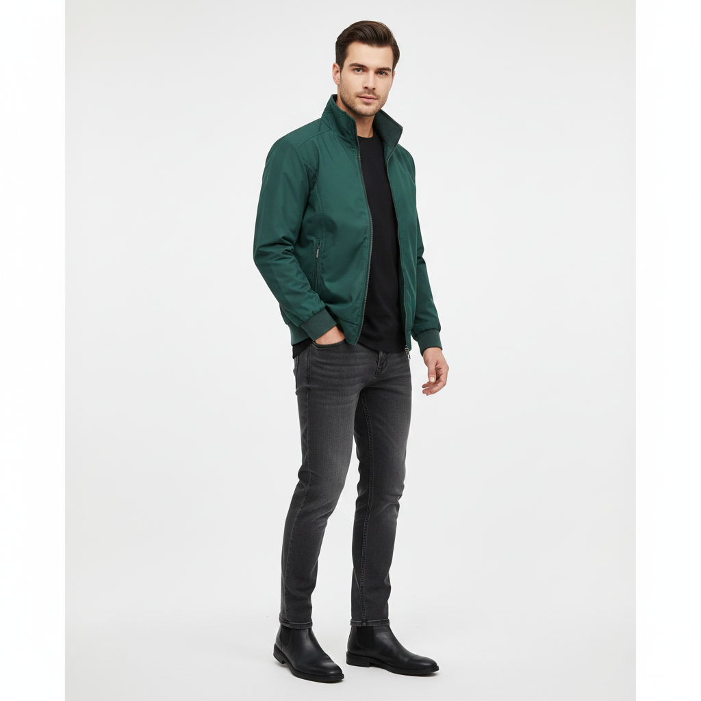 Victorio Casaco de Inverno para Homem Retro – Textura Tricotada e Proteção Contra o Mau Tempo