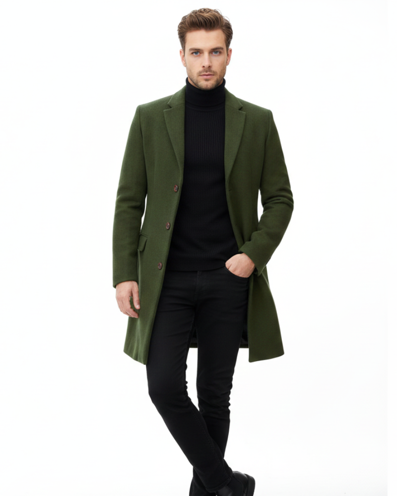 Renji Veste Homme Minimaliste – Veste Japonaise Moderne Polyvalente Toutes Saisons