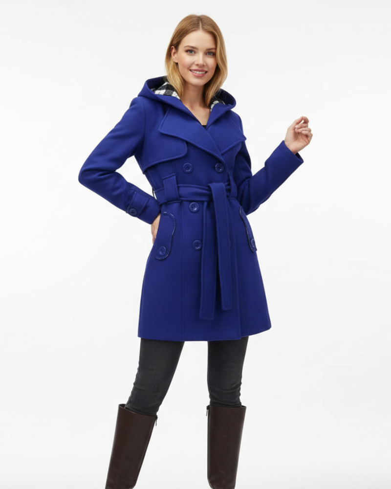Issa trenchcoat dame – elegant kåpe med belte og innsvingt passform for høst og vinter