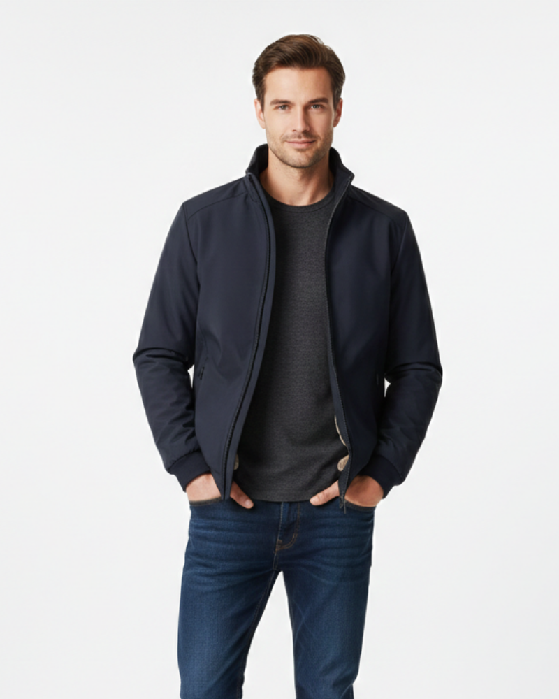 Declan Veste Hiver Homme Doublée Polaire – Chaude, Déperlante & Respirante