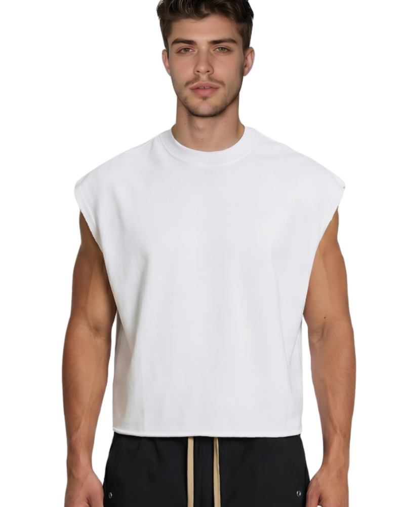 Zayn muški top – kratki široki top, streetwear French Terry