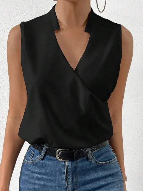 Aurore Tank Top for Women – Soft V-neck, lightweight and comfortable fit