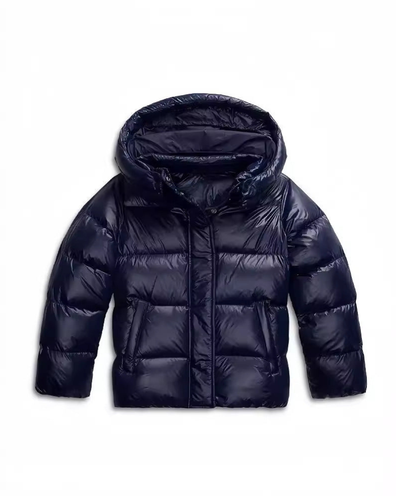 Natalie Damen-Steppjacke mit Kapuze – Weite Passform, Puffdesign & Winterwärme