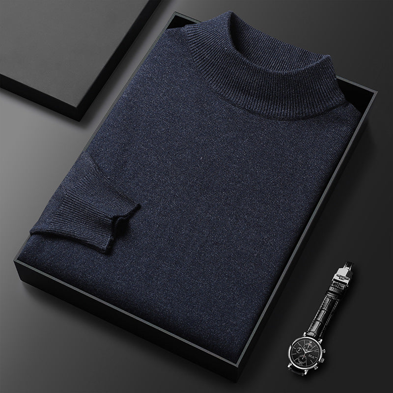 Ryan Pull Homme Zima Poloviční stojáček – Teplá pletenina a elegantní styl