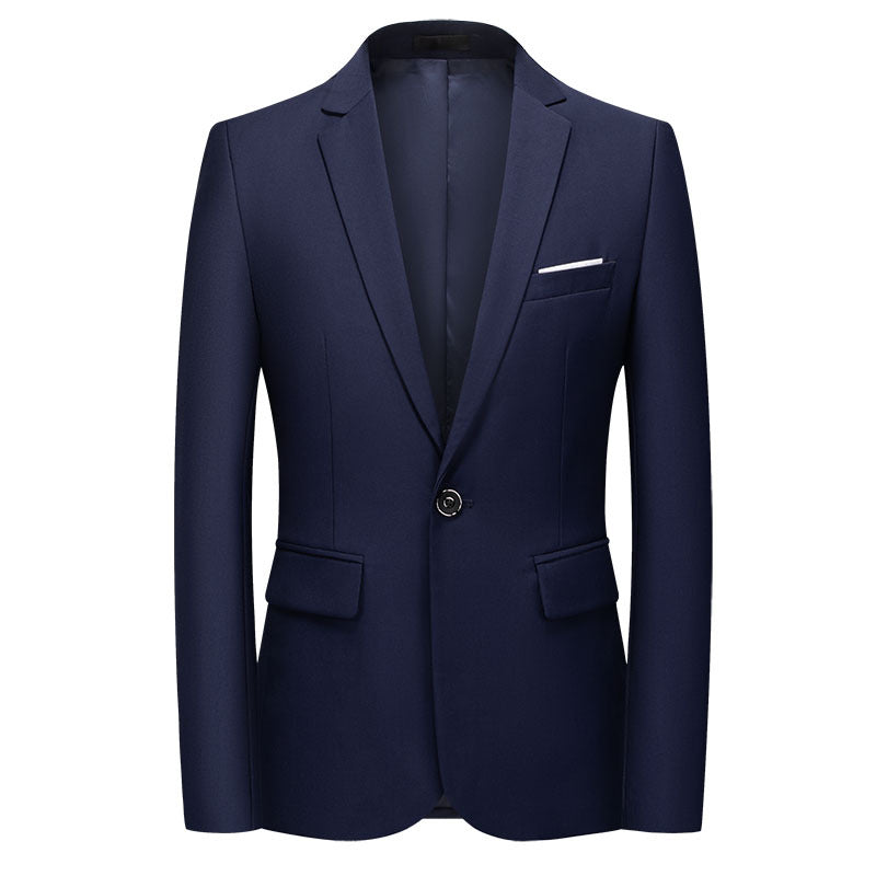 Harvey Blazer Homme – Elegant klassisk slim fit jakke med hakket revers & chic finish